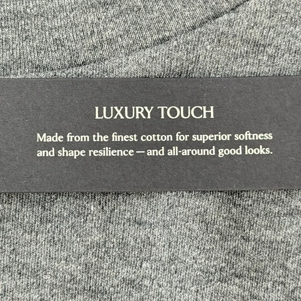 NEW Banana Republic Luxury-Touch Long-Sleeve T-Shirt Heather Gray XL NWT(873604)